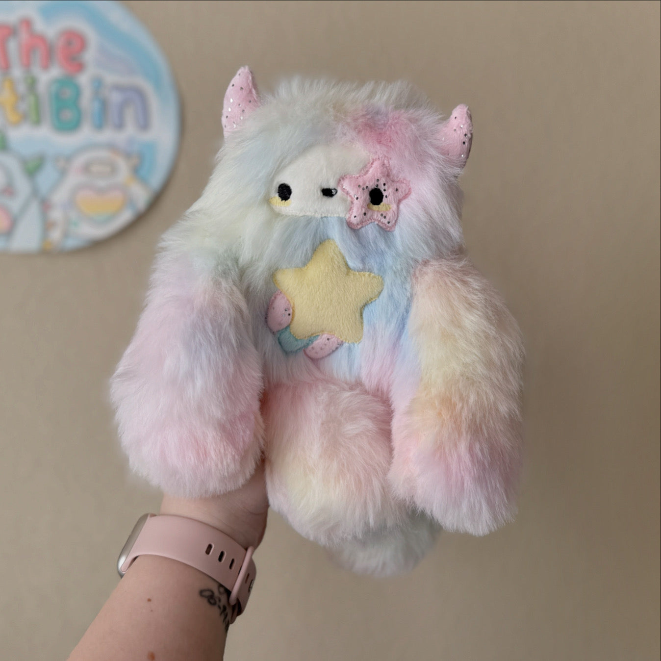 Alpha the Pastel Shooting Star Yeti